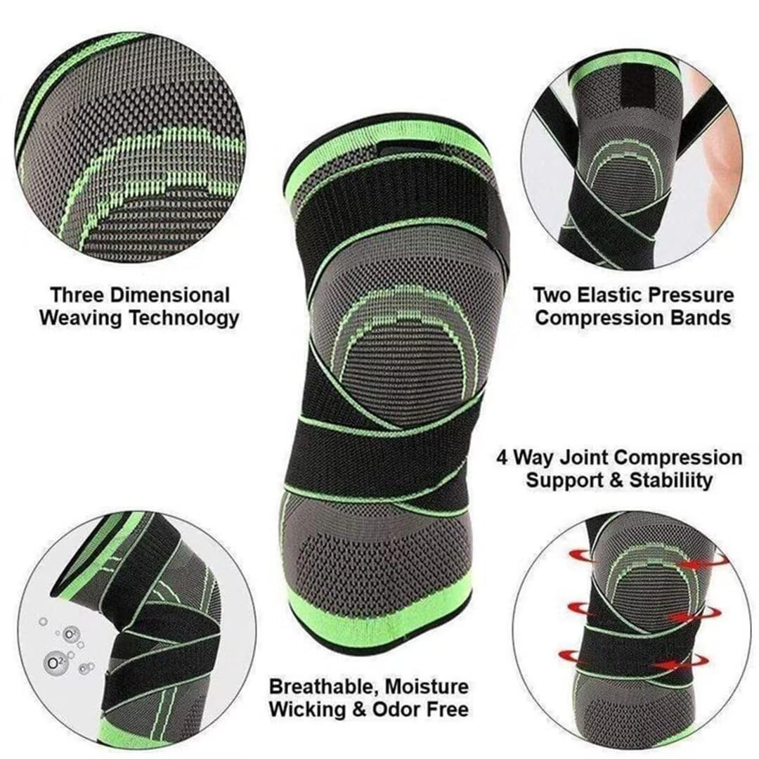 Weight Lifting Knee Straps - Heavy Lifting