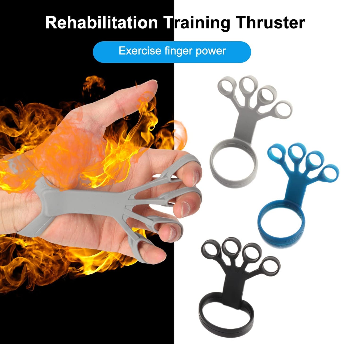 Adjustable Finger Strength Trainer for Grip