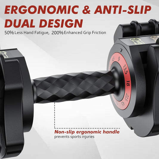 Adjustable Dumbbell Set For Strength Training